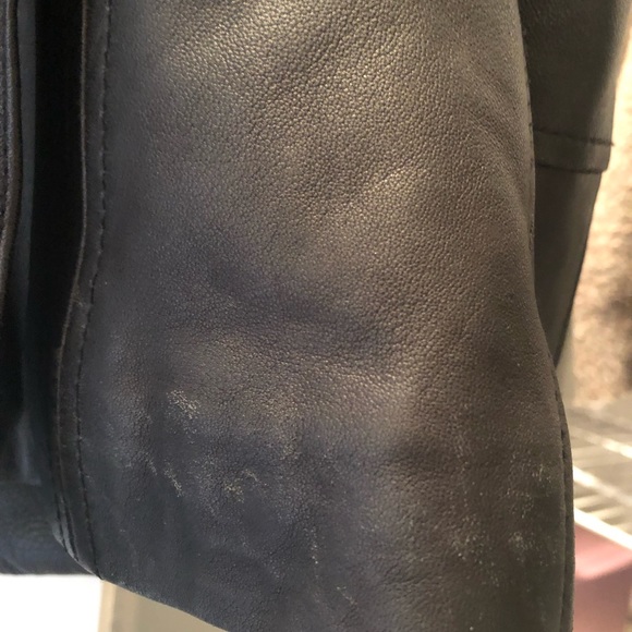 Leather Zip Jacket - Picture 8 of 9